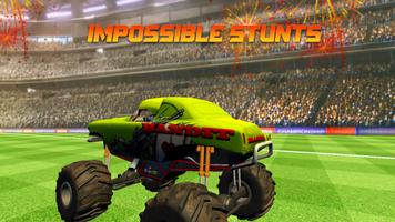 Monster Truck Stunt Ball Game screenshot 2