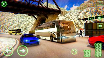 Snow Bus Driving Games 2020: New Bus Simulator 3D syot layar 2