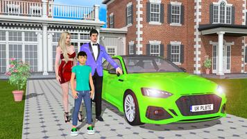 Billionaire Family Game 3d تصوير الشاشة 1