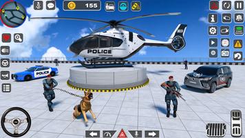Police Truck Driving Games 3D imagem de tela 2