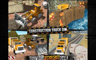 Construction Truck Sim الملصق