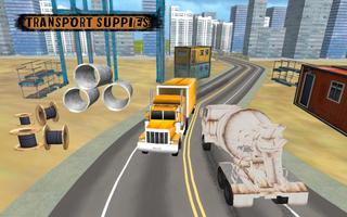 Construction Truck Sim capture d'écran 2