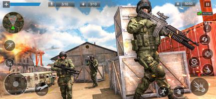 Tireur d'élite commando l'armée: jeu de tir FPS 3D capture d'écran 1