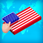 Drop ASMR: Flag Puzzle Game icône