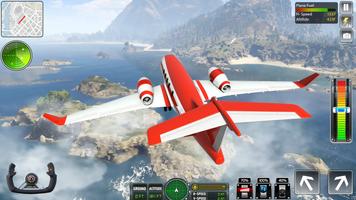 Flying Airplane Pilot Games imagem de tela 1