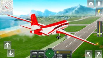 Flying Airplane Pilot Games imagem de tela 2