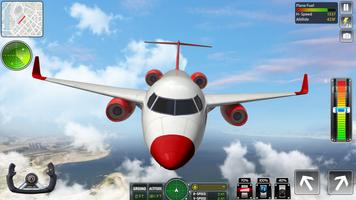 Flying Airplane Pilot Games imagem de tela 3