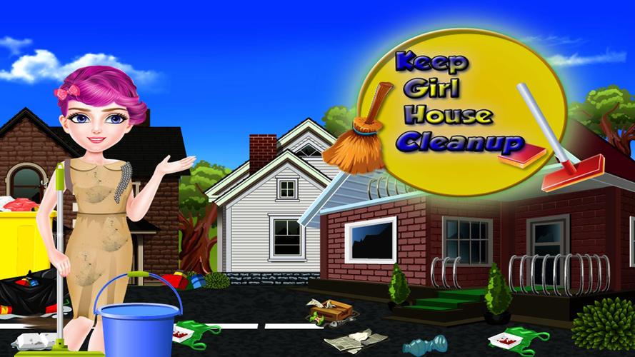 Keep Girl House Cleanup Home Cleaning Game For Android Apk