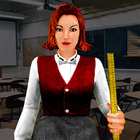 Angry Evil Teacher Creepy Game ikon