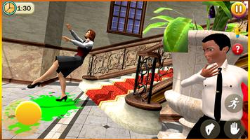 Angry Evil Teacher Creepy Game Screenshot 1