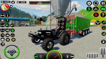 Modern Tractor Simulator Game ảnh chụp màn hình 1