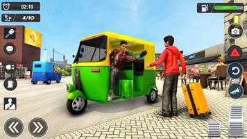 Tuk Tuk Rickshaw Driving Games ảnh chụp màn hình 2