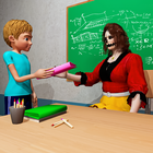 Crazy evil teacher 3d games আইকন