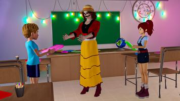Crazy evil teacher 3d games capture d'écran 1