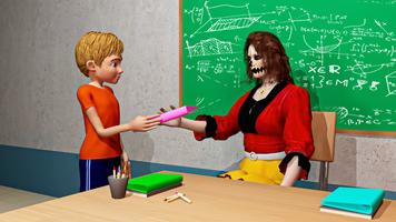 Crazy evil teacher 3d games 截图 2