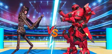 Siren Head V Robot Fighting 3d