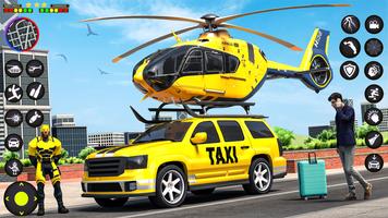 Jeux de Voiture: Taxi sim 3D capture d'écran 2