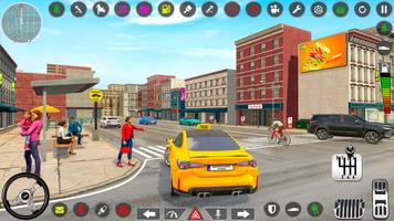 Taxi Simulator City Taxi Games Screenshot 2