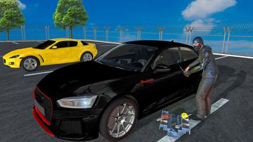 Thief Car Robbery Crime Sim 3d poster