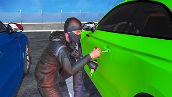 Thief Car Robbery Crime Sim 3d اسکرین شاٹ 1