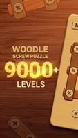 Woodle - Wood Screw Puzzle Plakat