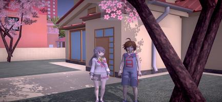 Anime High School Love Simulator screenshot 2