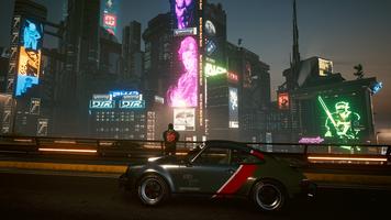 Cyberpunk Racing City اسکرین شاٹ 3