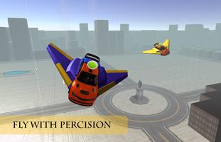 Гонки Future  Flying Car скриншот 2