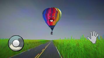 Smiley Air Balloon Nightmare-poster