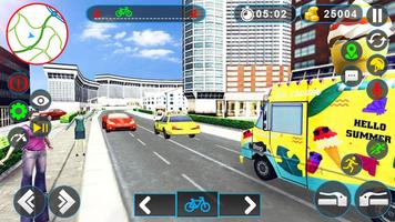 City Ice Cream Man Simulator اسکرین شاٹ 1