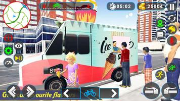 City Ice Cream Man Simulator capture d'écran 3