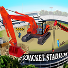Cricket Stadium Construction ikona