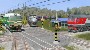 Train Racing Game Simulator -  ポスター