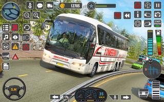 Евро Автобус Симулятор Игры 3D скриншот 2