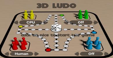 Ludo Classic 3D โปสเตอร์