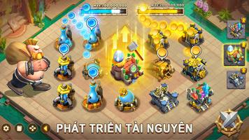 CastleClash:Quyết Chiến-Gamota تصوير الشاشة 1