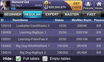 Texas HoldEm Poker Deluxe تصوير الشاشة 2