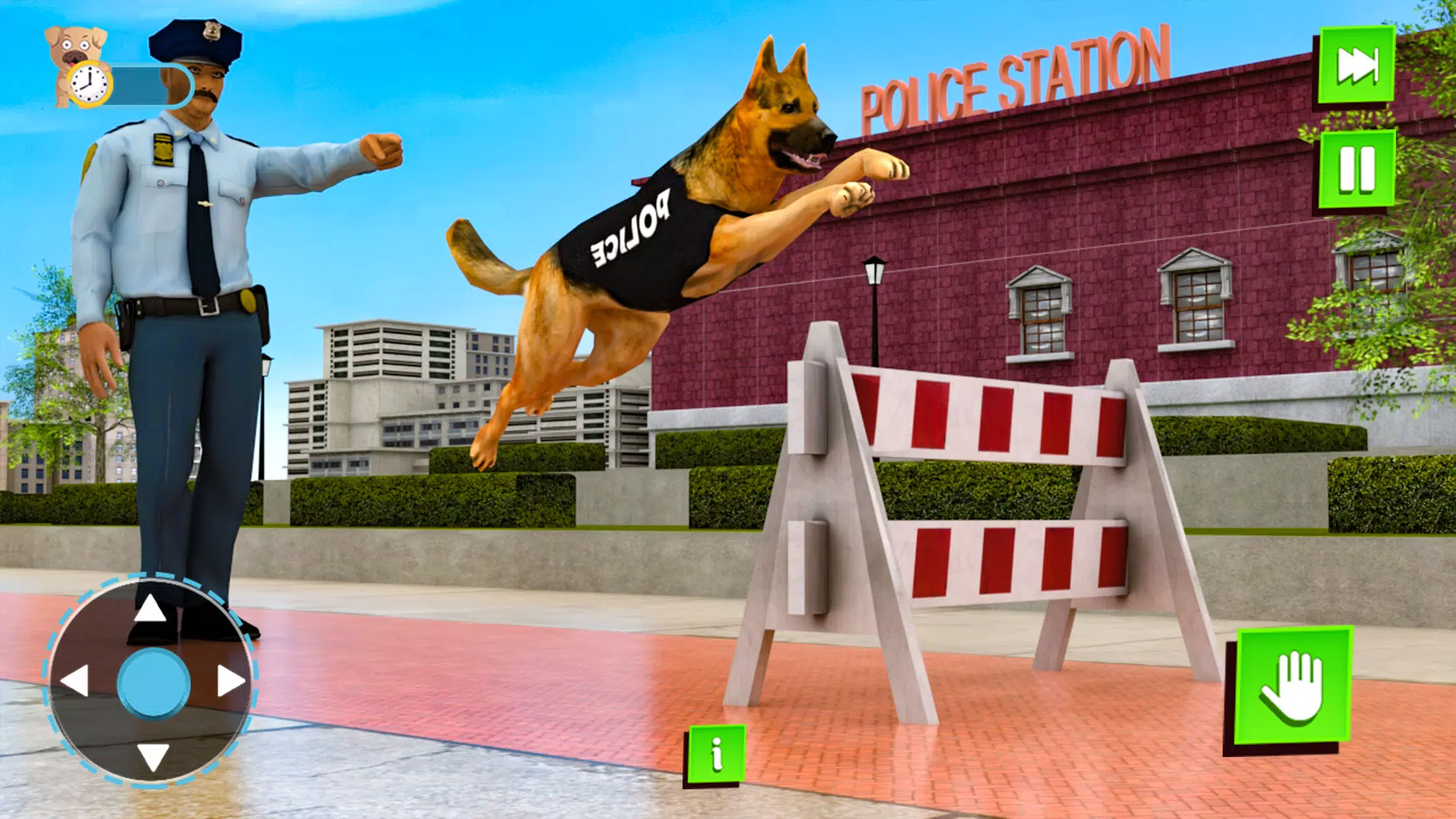 Download do APK de Cachorro correr atrás Jogos : Polícia Crime