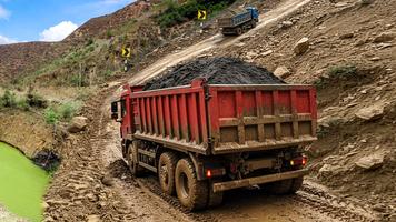 Dump Truck Simulator 3D постер
