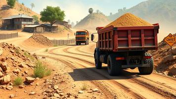 Dump Truck Simulator 3D screenshot 1