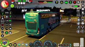 Bus Driving Games Simulator 3D capture d'écran 1