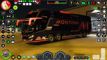 Bus Driving Games Simulator 3D capture d'écran 2
