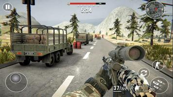 Sniper 3D ทหาร ใน เกมทหาร FPS ภาพหน้าจอ 2