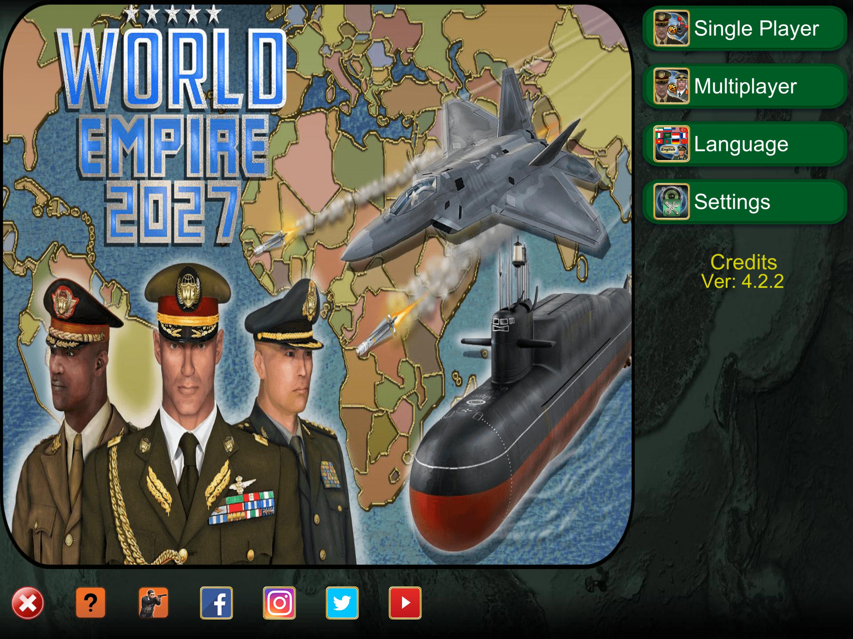 World Empire 2027 MOD APK 4 9 9 (Unlimited Money) for Android World Empire 2027 MOD APK 4 9 9 (Unlimited Money) for Android