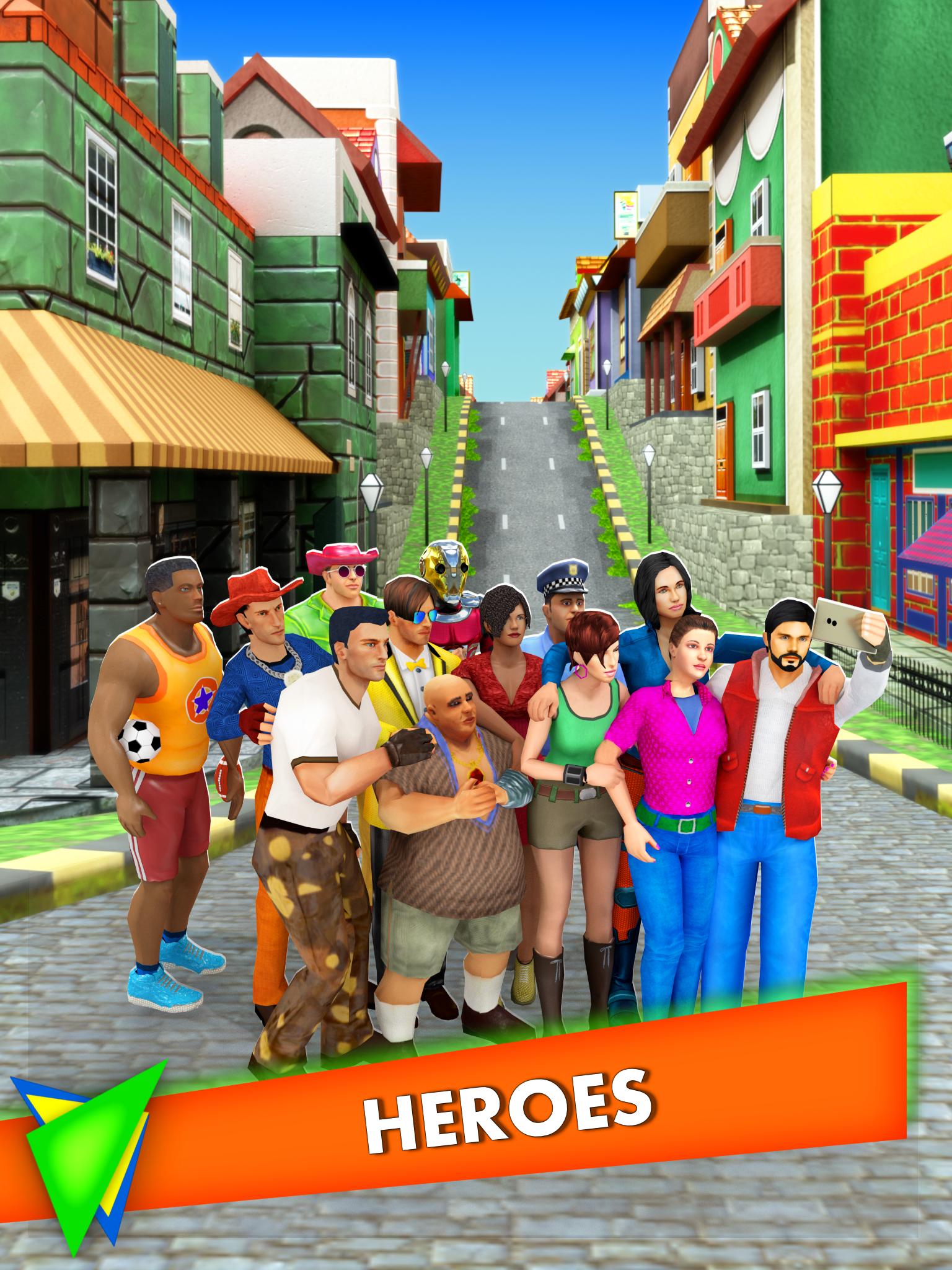 Neighbours simulator. Street Chaser игра.