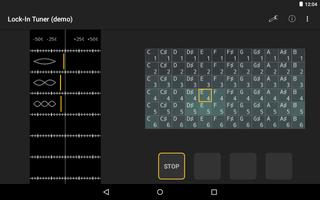 Lock-in Tuner - demo captura de pantalla 2