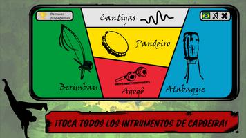 Instrumentos Capoeira + Letras Poster