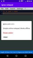 Online notepad Screenshot 3