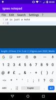 Online notepad Screenshot 1