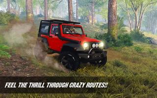 Game mengemudi jip offroad Sim poster